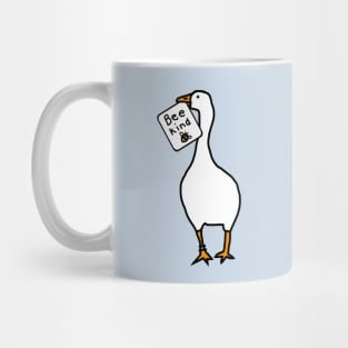 Goose Game Stolen Be Kind Sign Mug